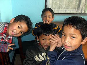 Groupe d'enfants Groupe d'enfants